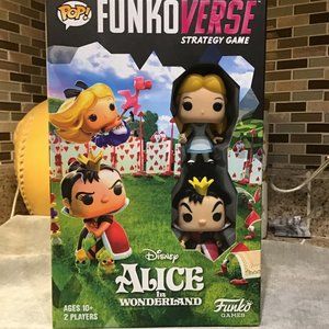 Pop! FunkoVerse 2021 Alice In Wonderland Disney Strategy Game CHASE Funko NEW